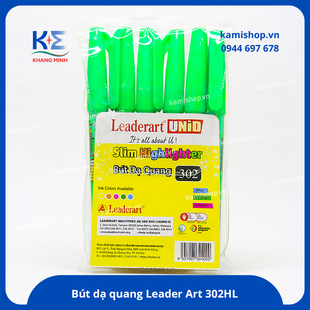 Bút dạ quang Leader Art LA302HL