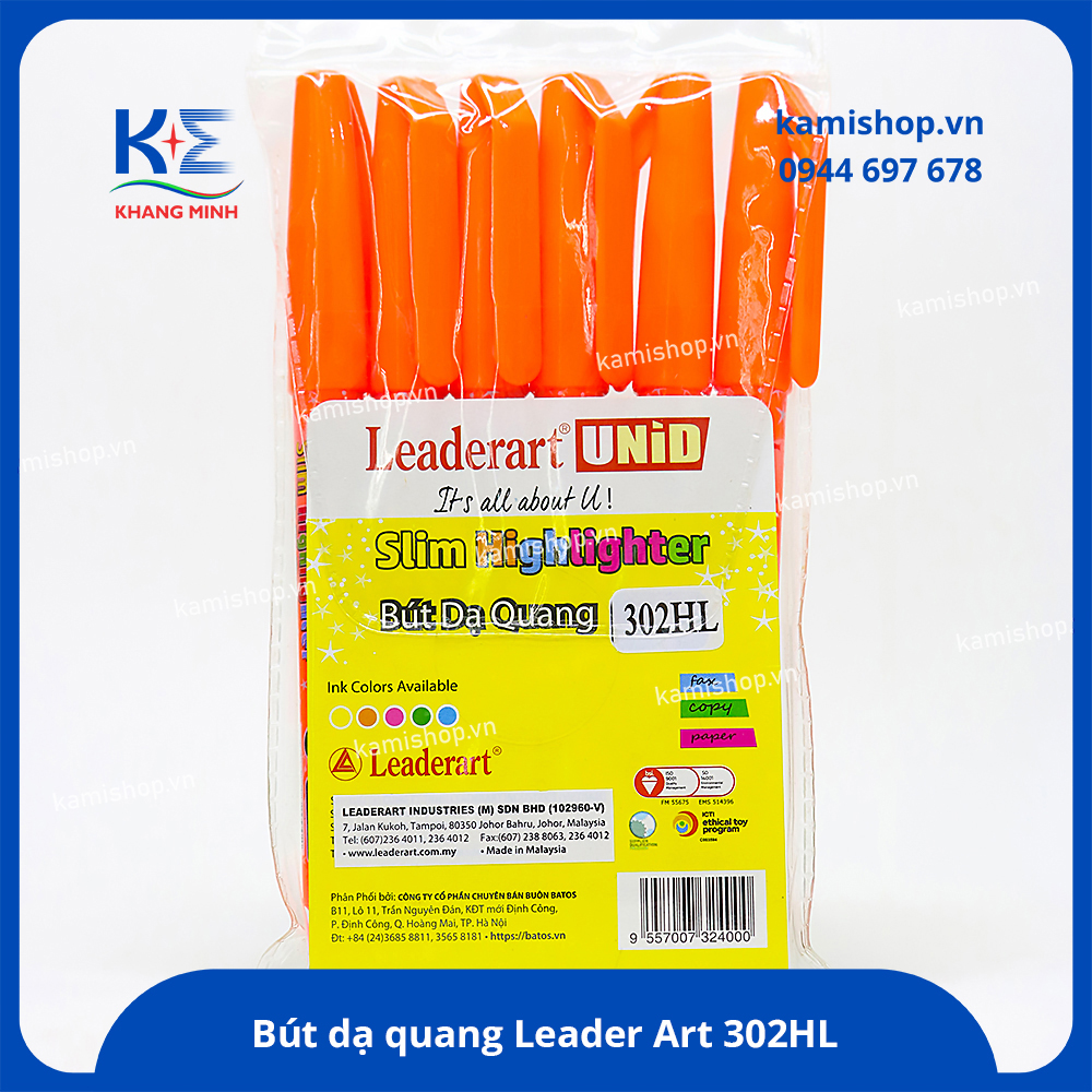 Bút dạ quang Leader Art LA302HL