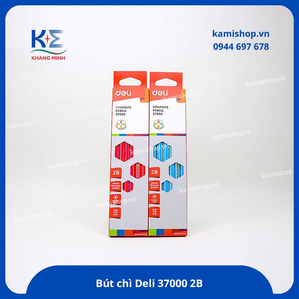 Bút chì chuốt Deli 37013/37000 - Có gôm