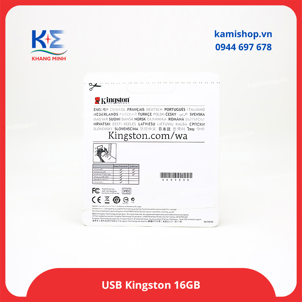 USB kingston 16GB