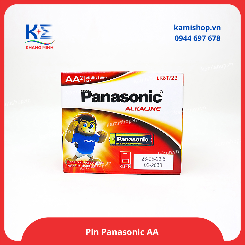 Pin Panasonic AA Alkaline vĩ giấy