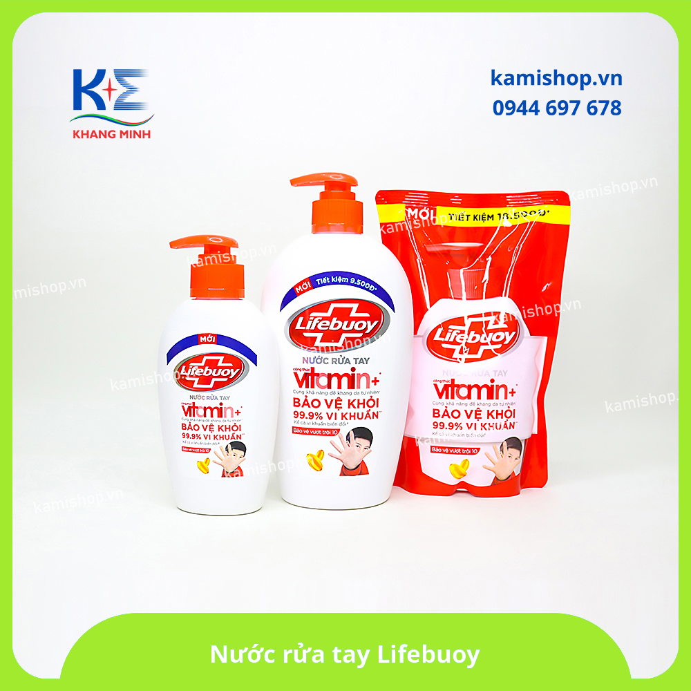 Nước rửa tay Lifebuoy 400g