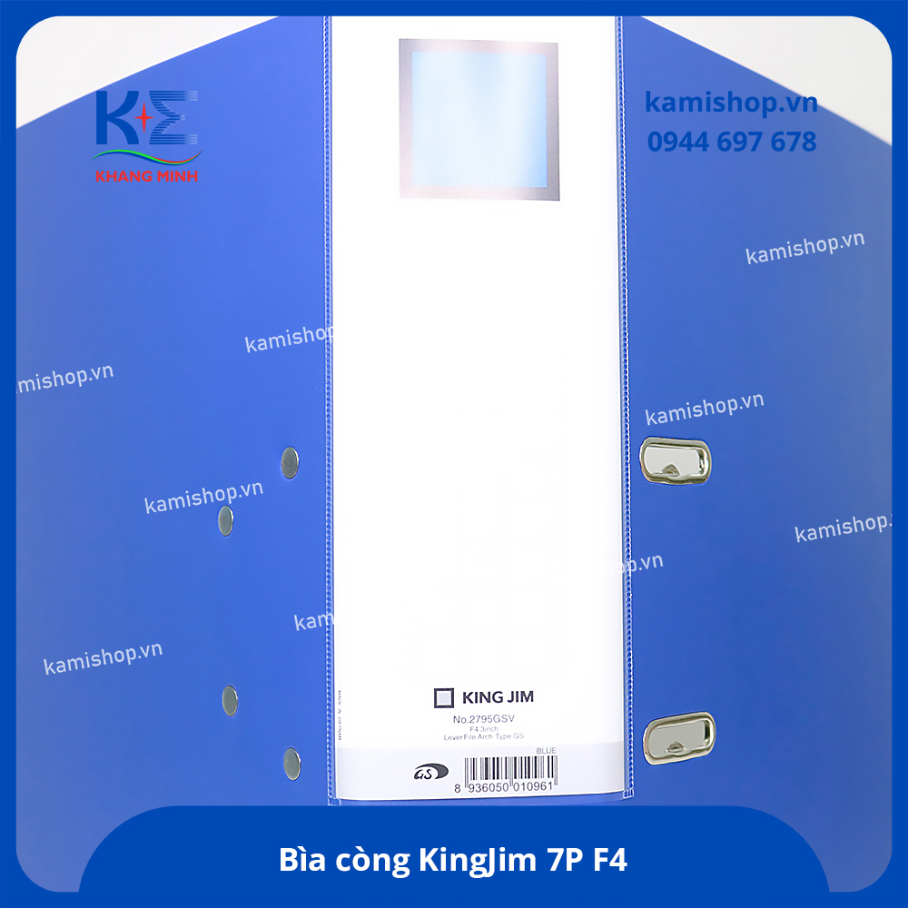 Bìa còng KingJim 7P F4