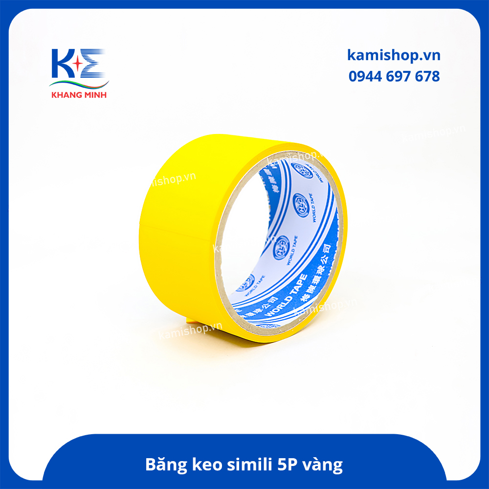 Băng keo simili 5p vàng