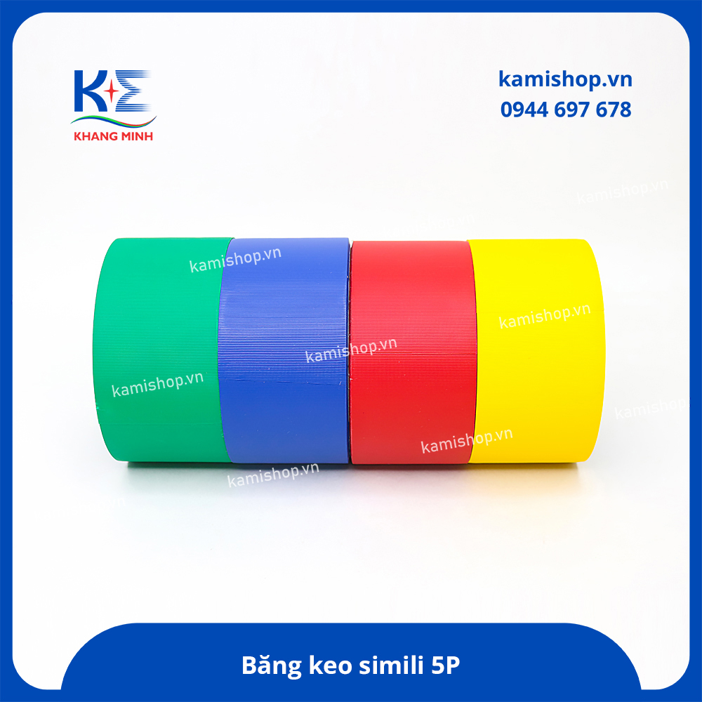 Băng keo simili 5p vàng