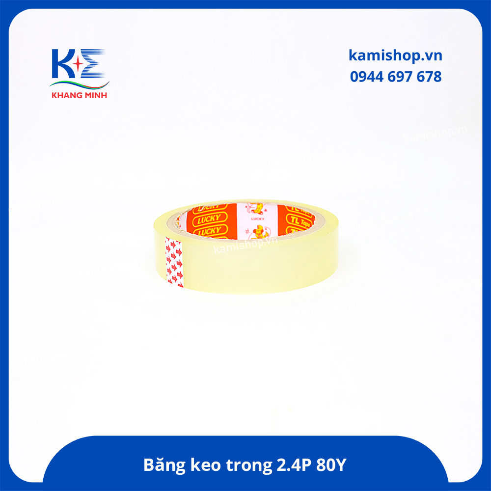 Băng keo trong 2.4P 80Y
