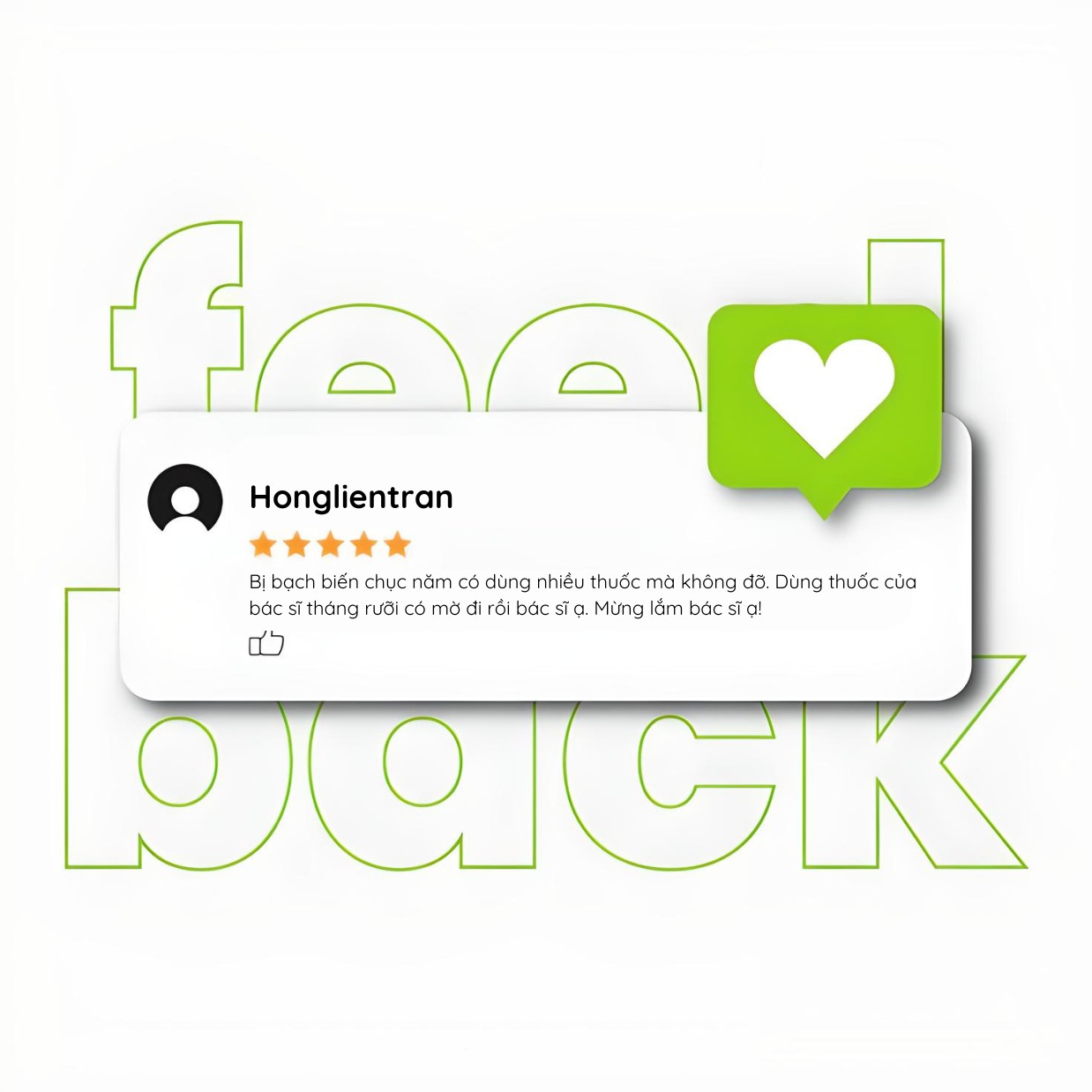 Feedback điều trị bạch biến của bệnh nhân nhà Bác sĩ Thùy Trang