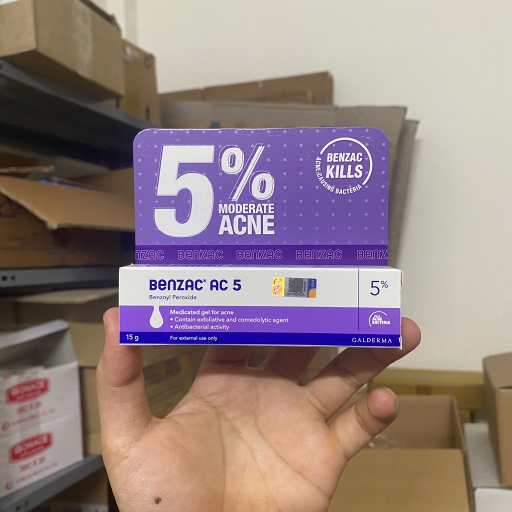 BENZAC AC benzoyl peroxide 5% - 15g