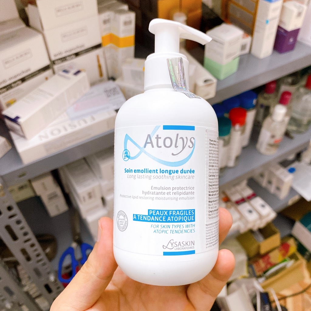 Sữa dưỡng ẩm cho da khô, VDCĐ LYSASKIN Atolys Soin Emulsion - 200ml