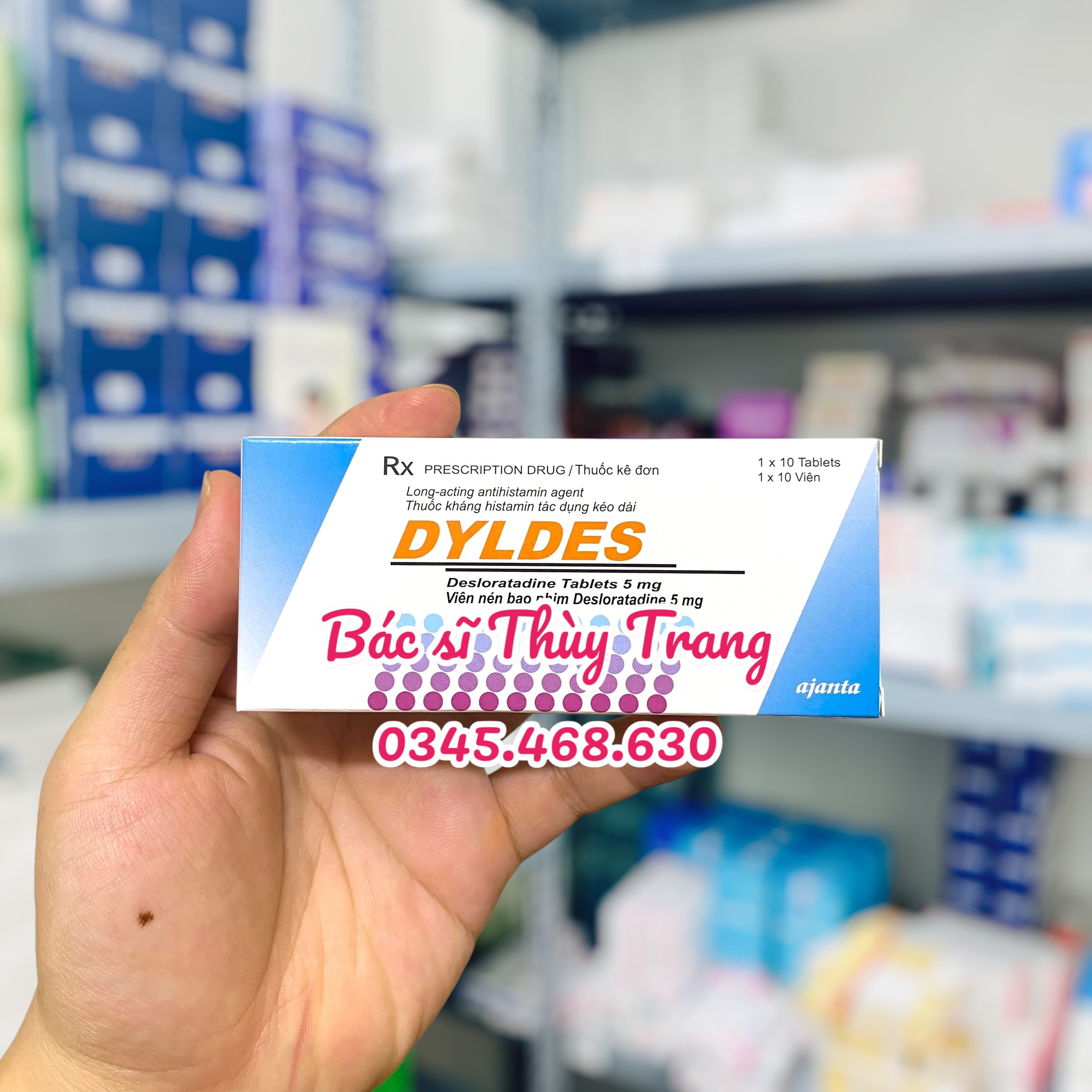 Viên uống DYLDES - hộp 10 viên