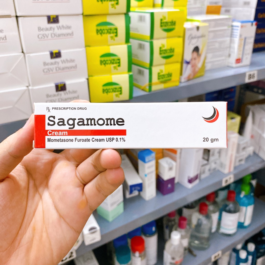 Thuốc bôi SAGAMOME Cream mometasone 0.1% - 20g
