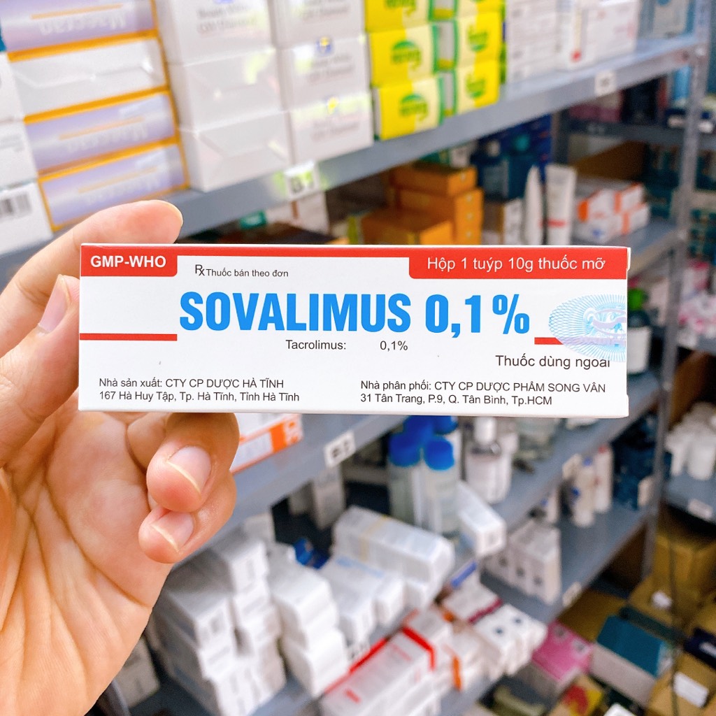Kem mỡ bôi trị chàm Sovalimus