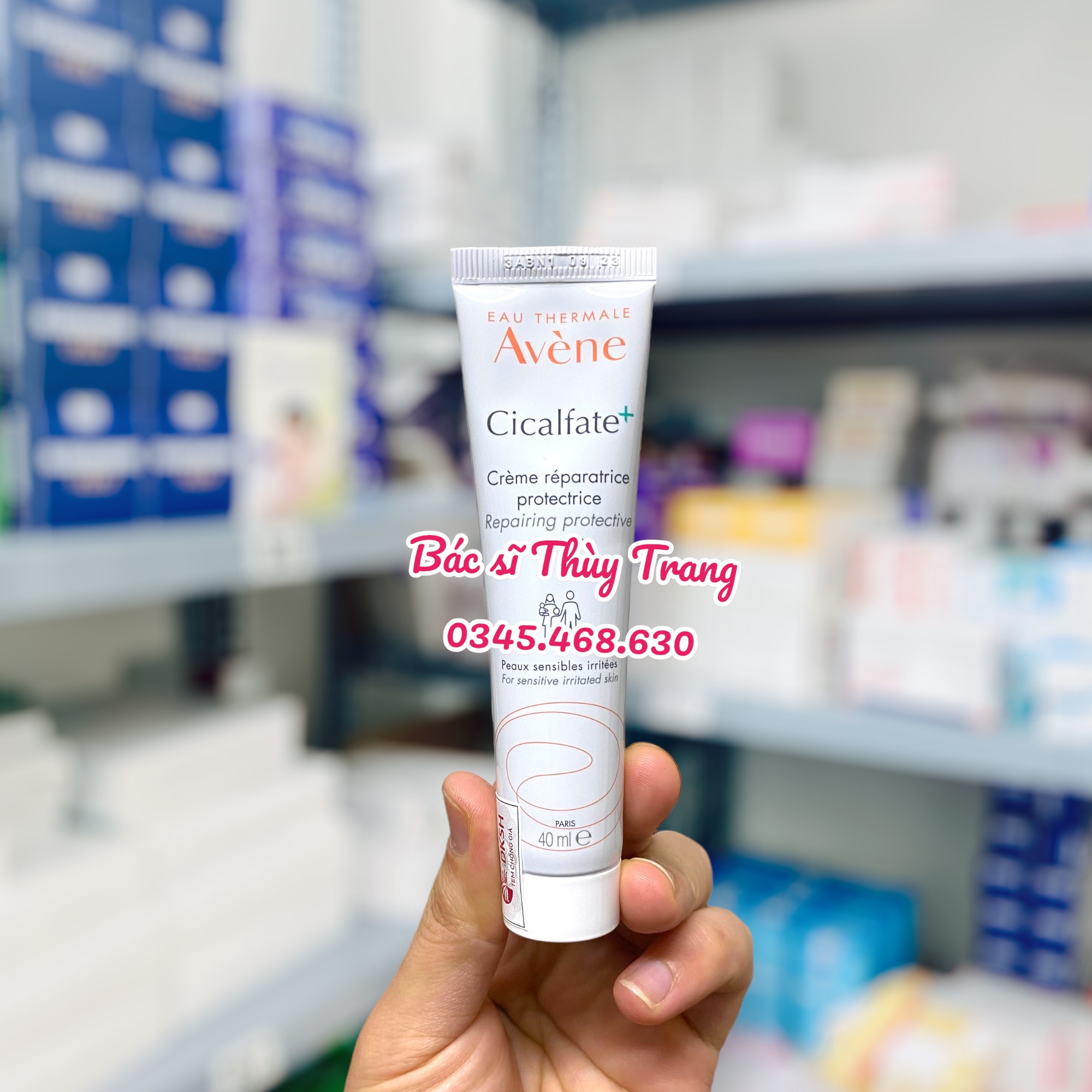 Kem dưỡng giúp làm dịu da AVENE Cicalfate Repair Cream - tuýp 40ml