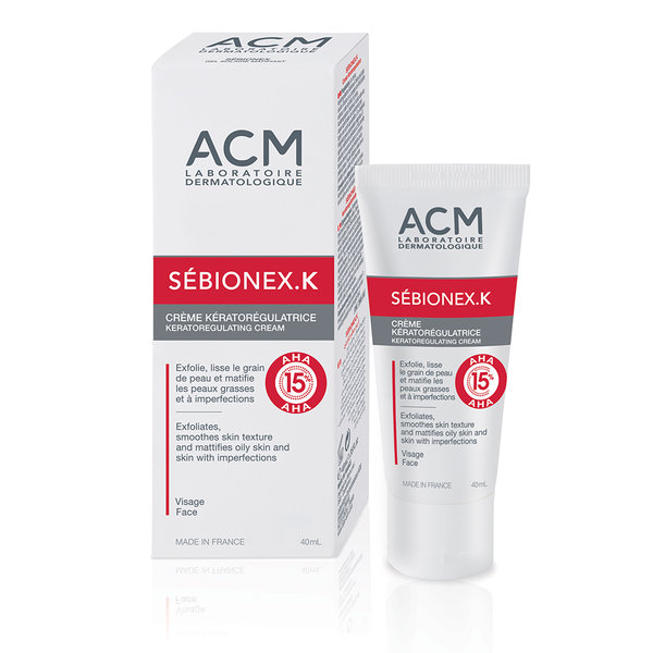 Kem giảm mụn đầu đen ACM Sebionex.K Keratoregulating Cream