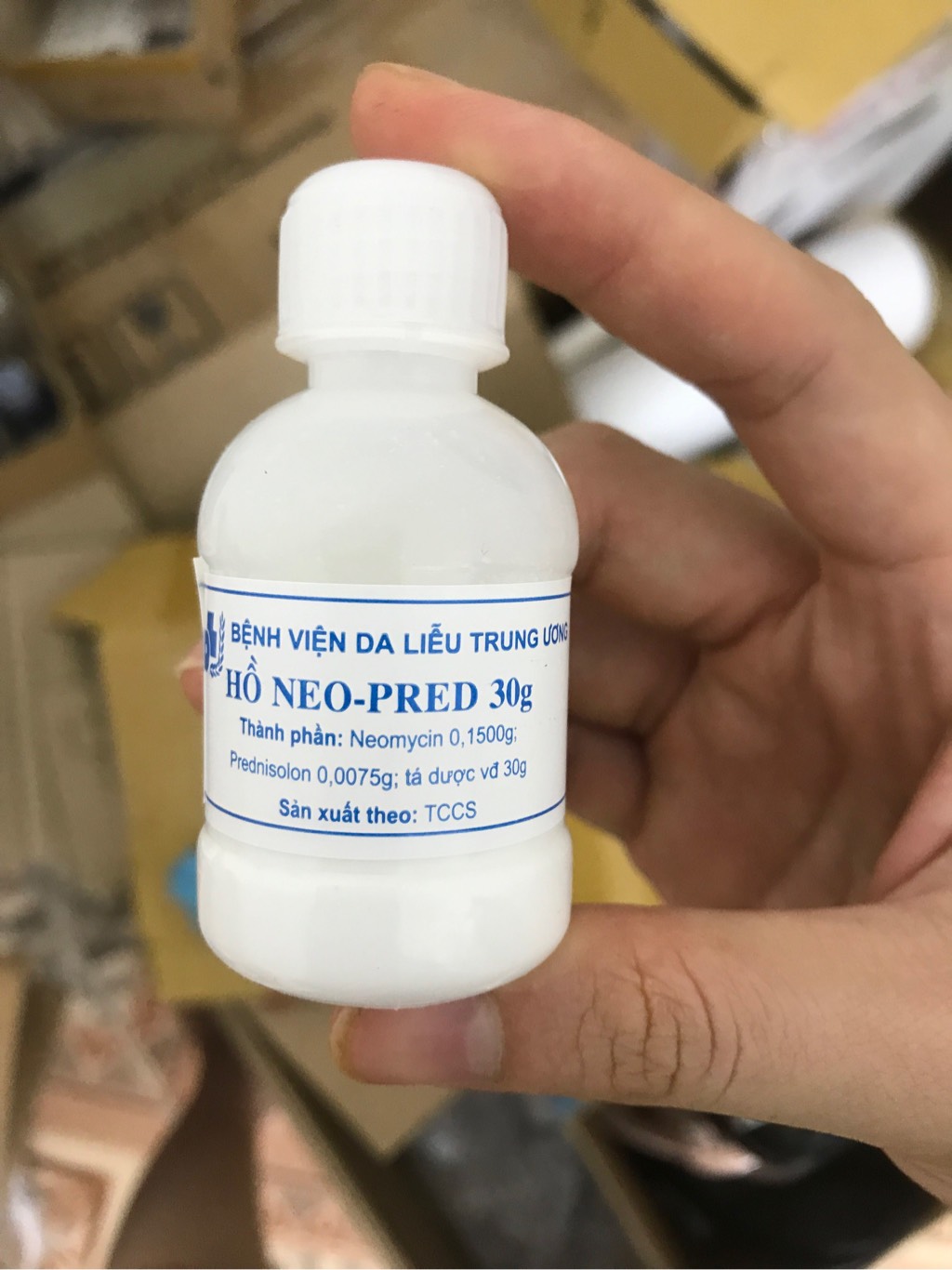Dung dịch Hồ Neo-pred - viện Da Liễu Trung Ương - 30g