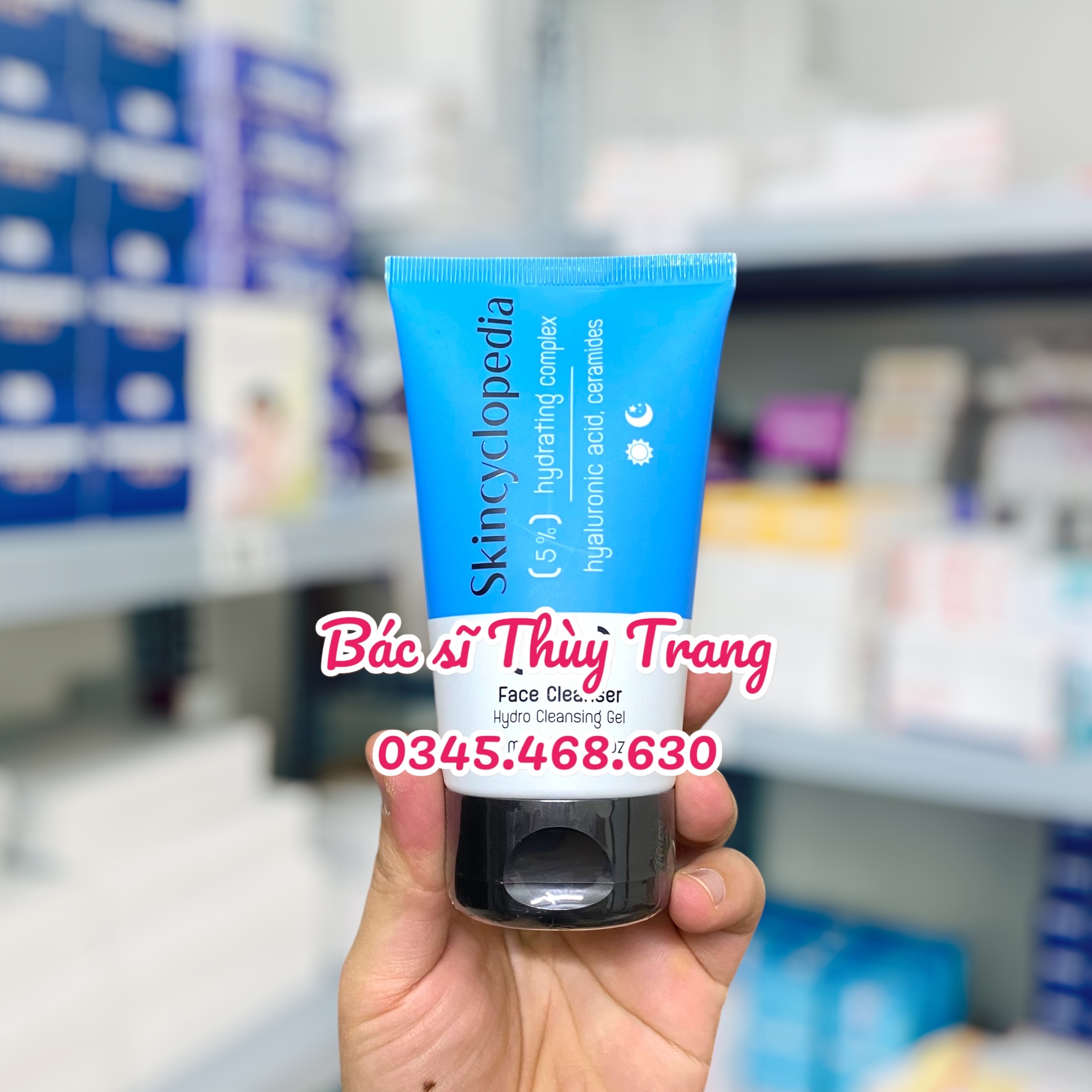 SKINCYCLOPEDIA 5% Hydrating Complex 150ml - Sữa Rửa Mặt Cho Da Khô, Da Nhạy Cảm