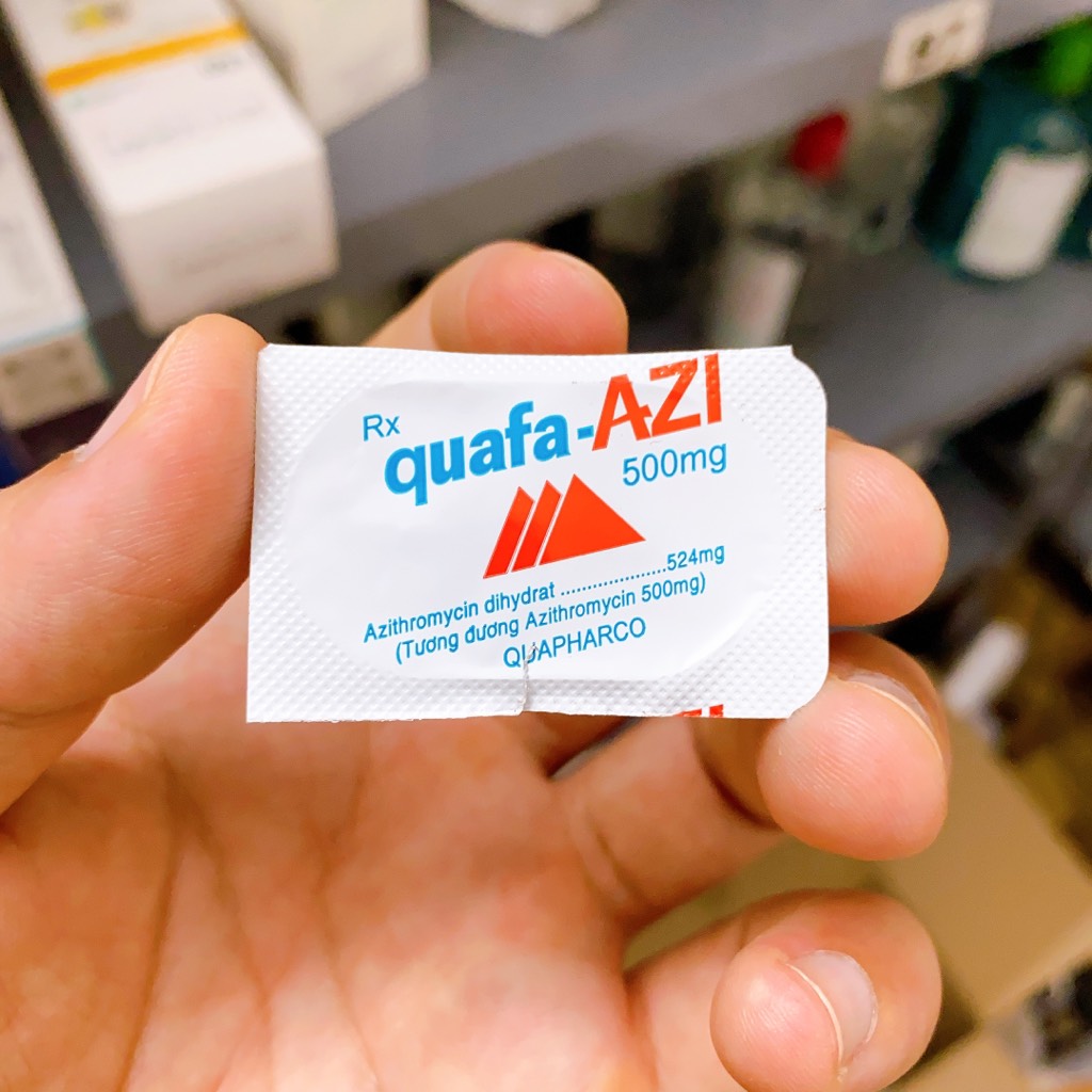 Viên uống QUAFA AZI - 1 viên - azithromycin 500mg