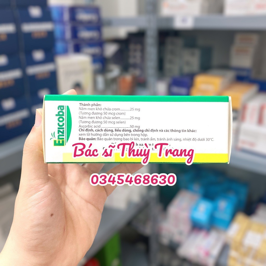 Viên Uống ENZICOBA Hộp 60 Viên - Chống Lão Hóa, Tăng Sức Đề Kháng, Bảo Vệ Tim Mạch