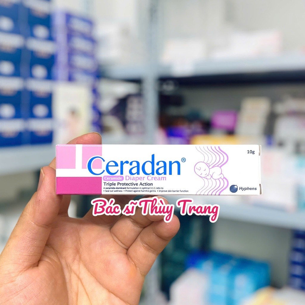 Kem làm dịu da và chống hăm tã Ceradan Diaper Cream - Giải pháp tối ưu cho làn da bé