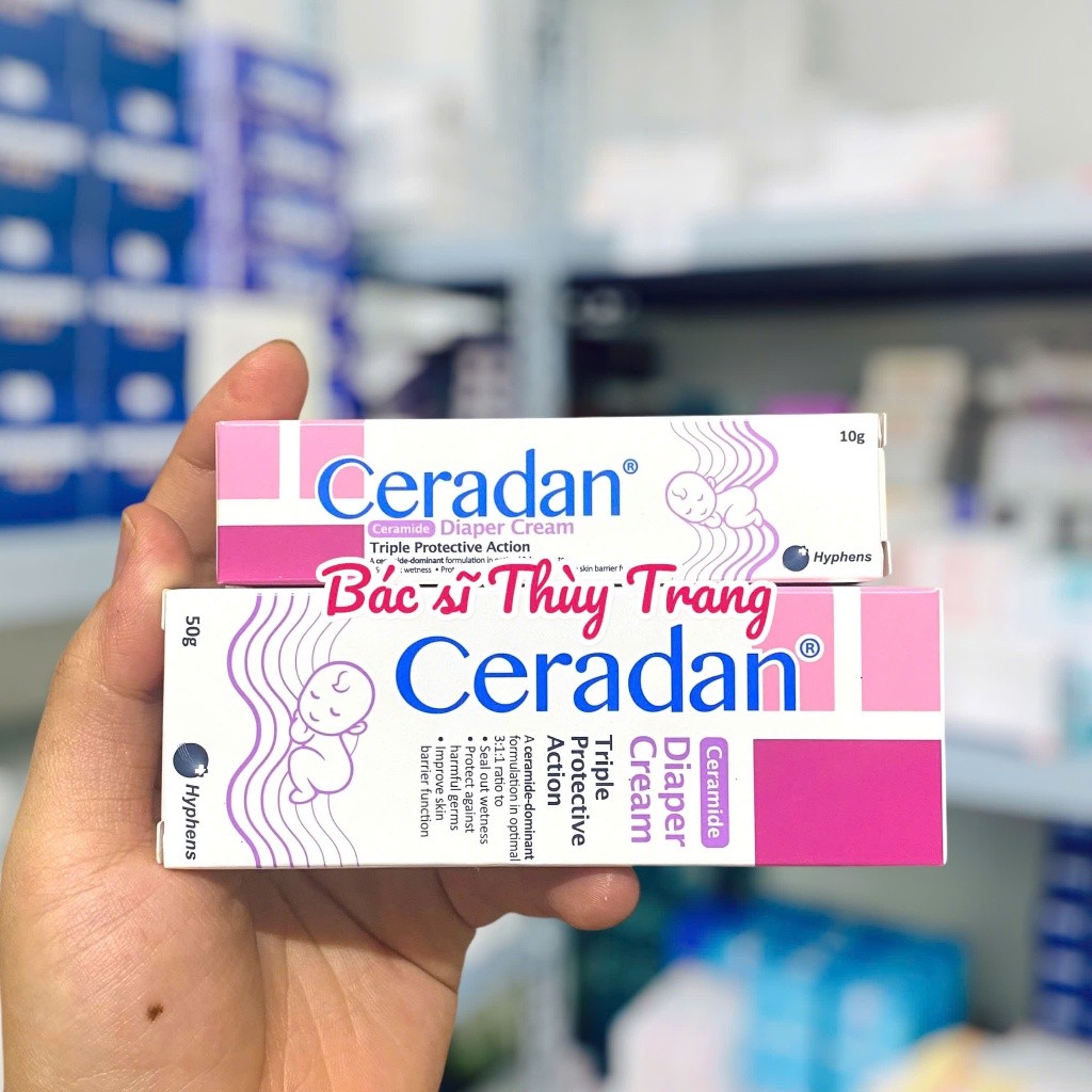 Kem làm dịu da và chống hăm tã Ceradan Diaper Cream - Giải pháp tối ưu cho làn da bé