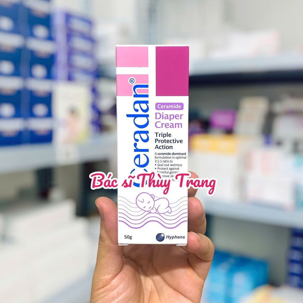 Kem làm dịu da và chống hăm tã Ceradan Diaper Cream - Giải pháp tối ưu cho làn da bé