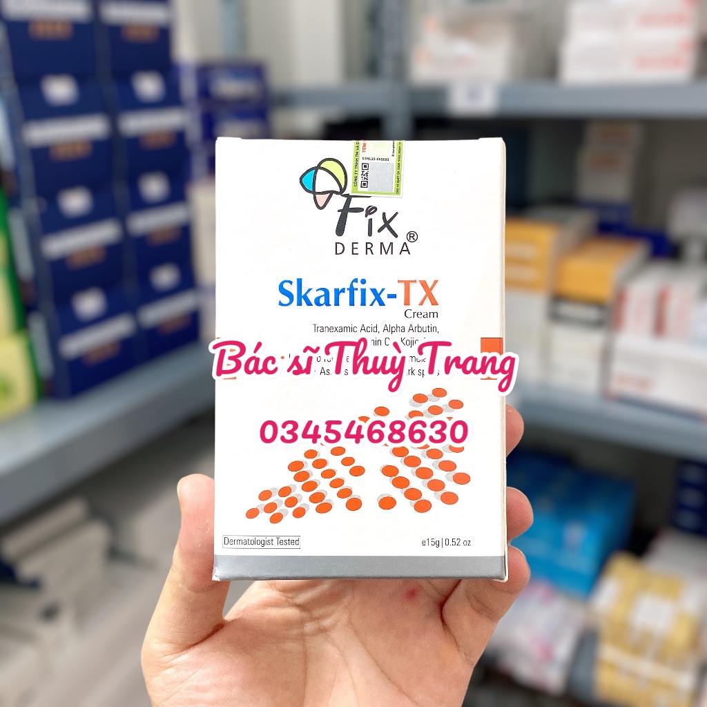Kem trị thâm, nám Fixderma Skarfix – TX Cream - 15g