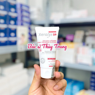 LYSASKIN Xerolys 50 - Nhũ tương bạt sừng và dưỡng ẩm tăng cường Urea 50% - Hộp 40ml