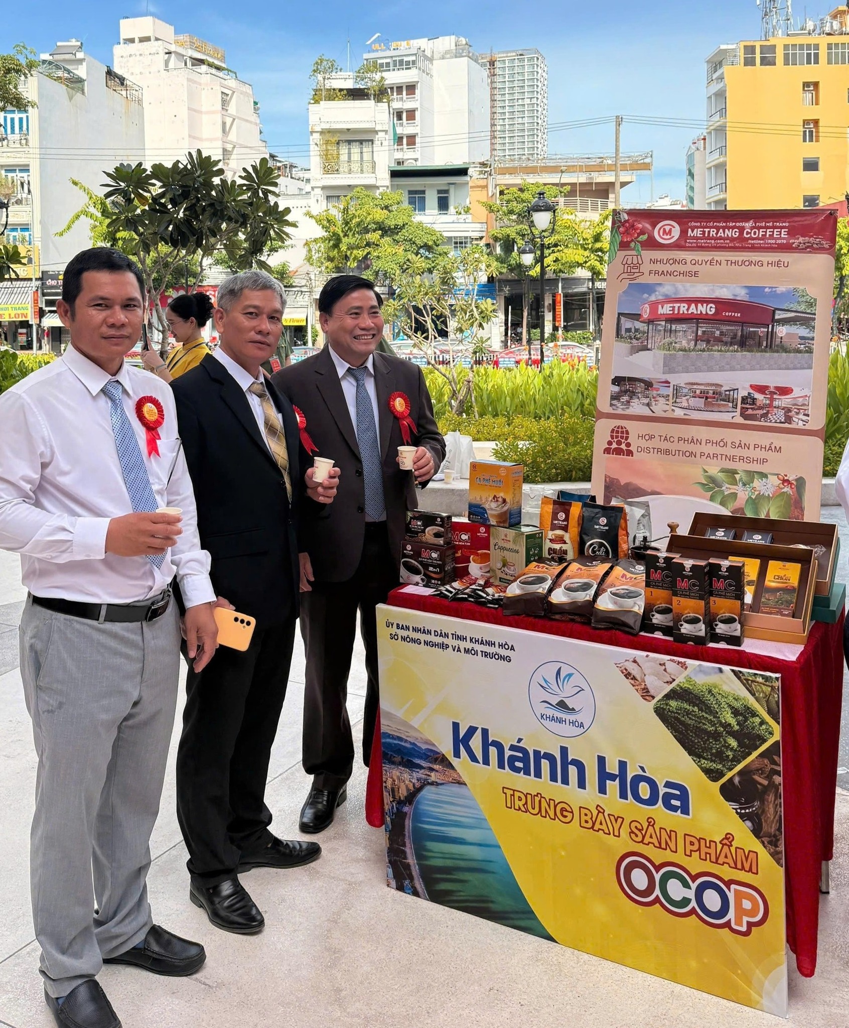 CÀ PHÊ MÊ TRANG TỰ HÀO GÓP MẶT TẠI KHÔNG GIAN TRƯNG BÀY SẢN PHẨM OCOP KHÁNH HÒA