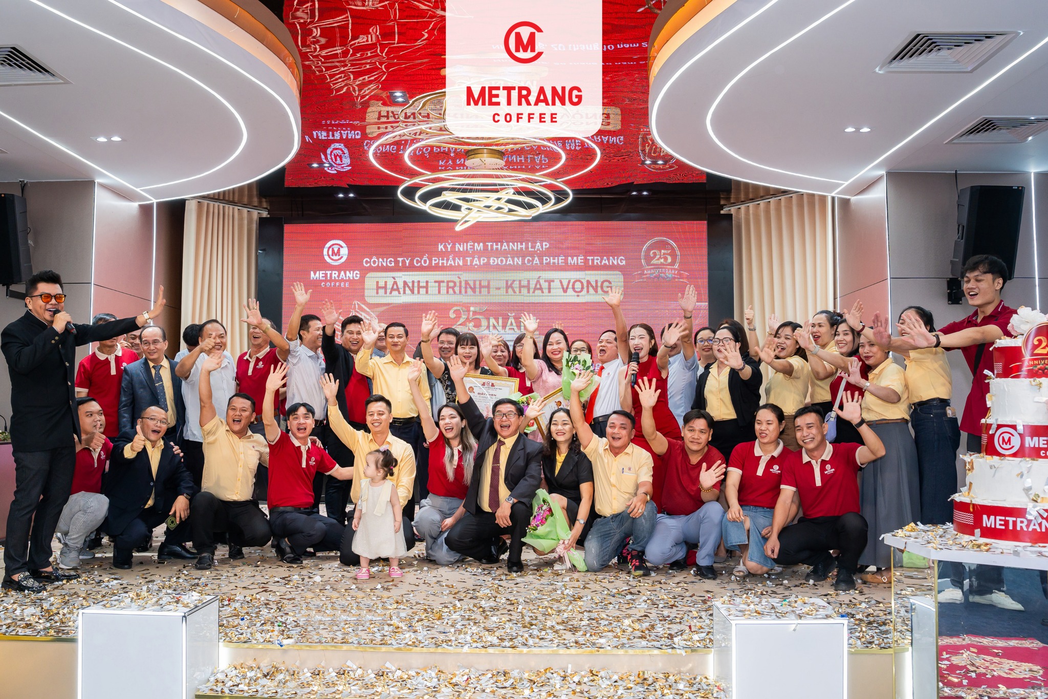 KỈ NIỆM 25 NĂM THÀNH LẬP CÔNG TY CỔ PHẦN TẬP ĐOÀN CÀ PHÊ MÊ TRANG