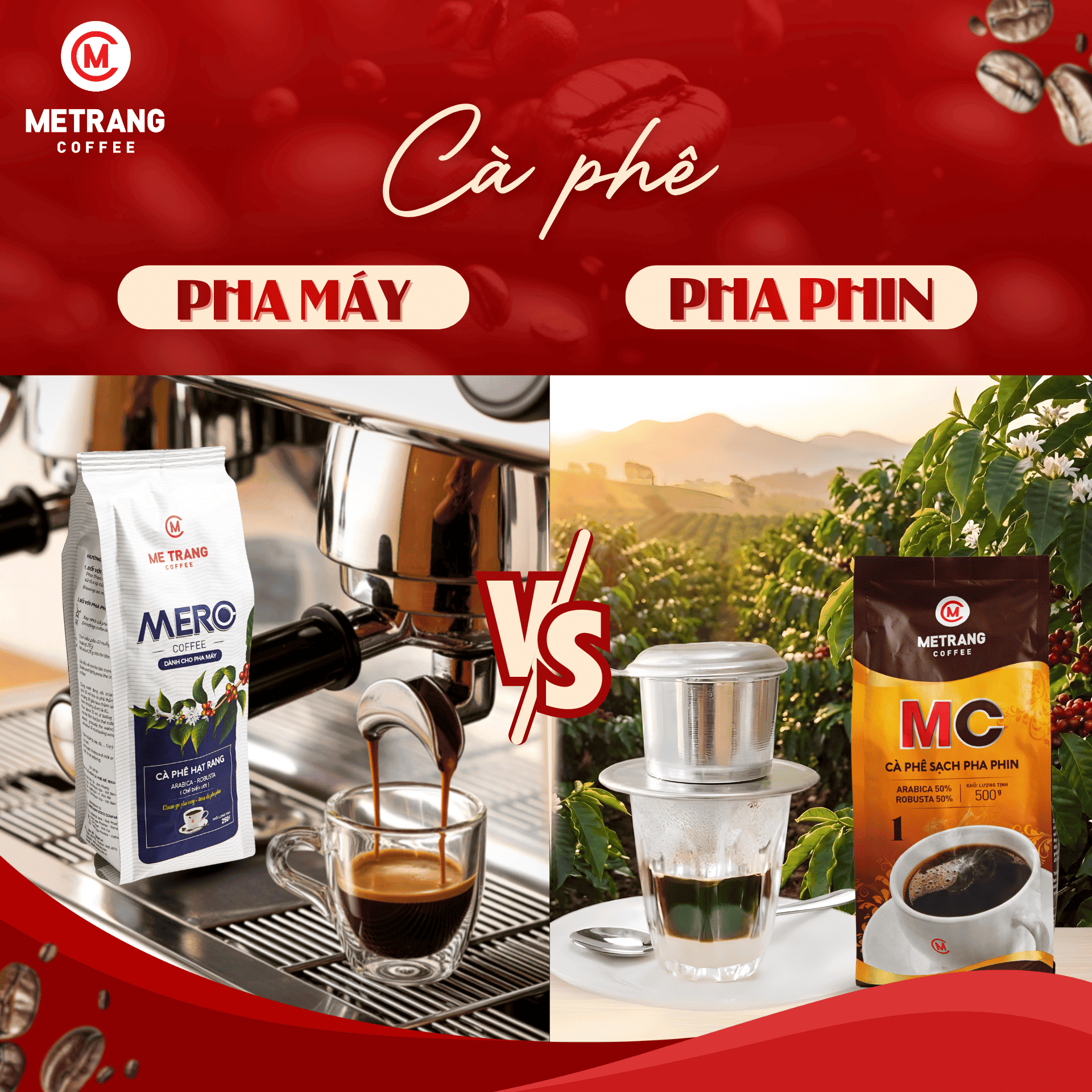 CÀ PHÊ PHA MÁY HAY PHA PHIN? SO SÁNH CHI TIẾT ĐỂ CHỌN ĐÚNG GU THƯỞNG THỨC