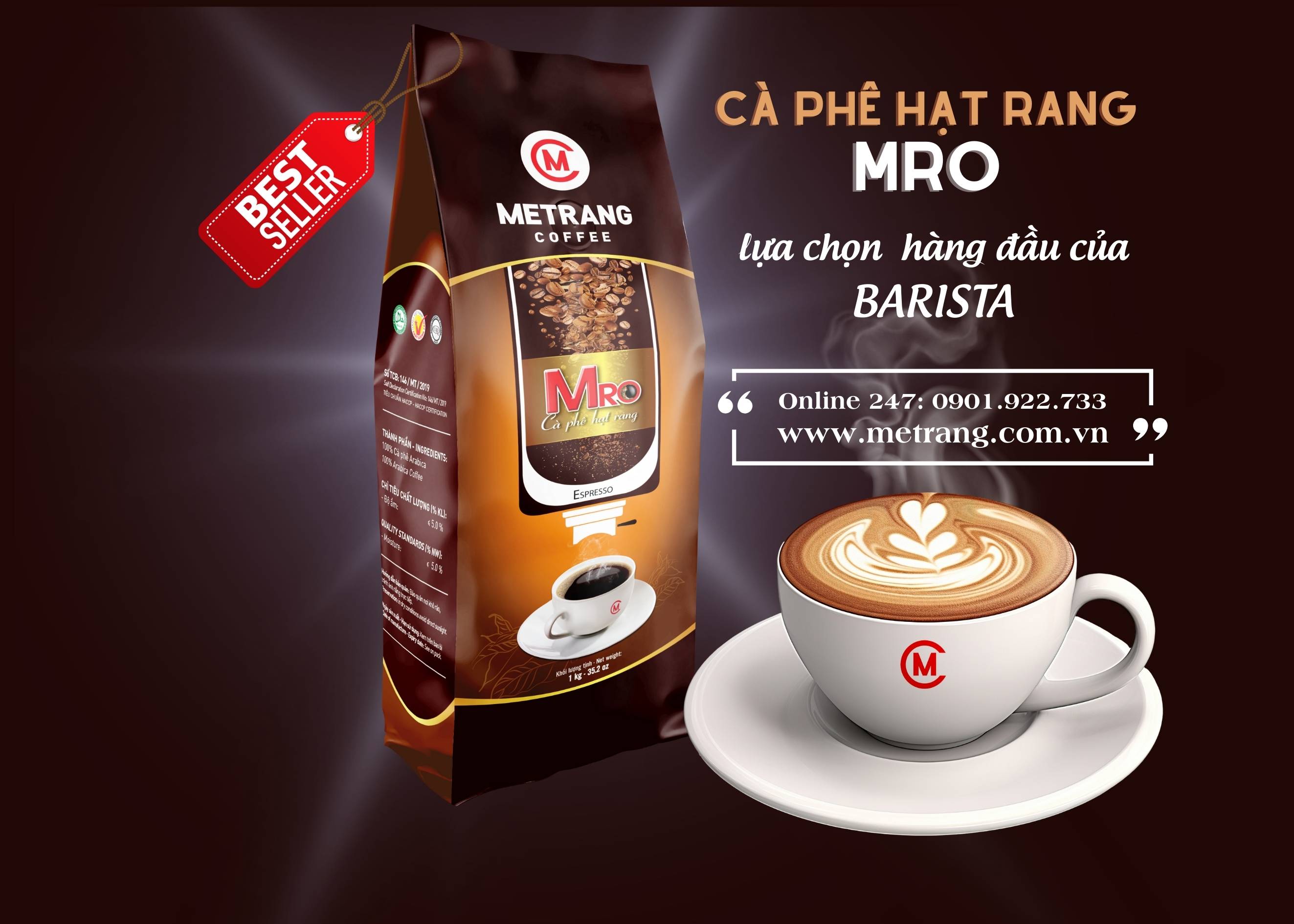 Niềm vui rang cà phê – Bước chuyển biển trạng thái hạt