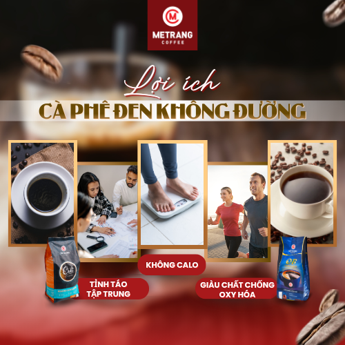 CÀ PHÊ ĐEN KHÔNG ĐƯỜNG - LỢI ÍCH ĐỐI VỚI SỨC KHỎE MỖI NGÀY