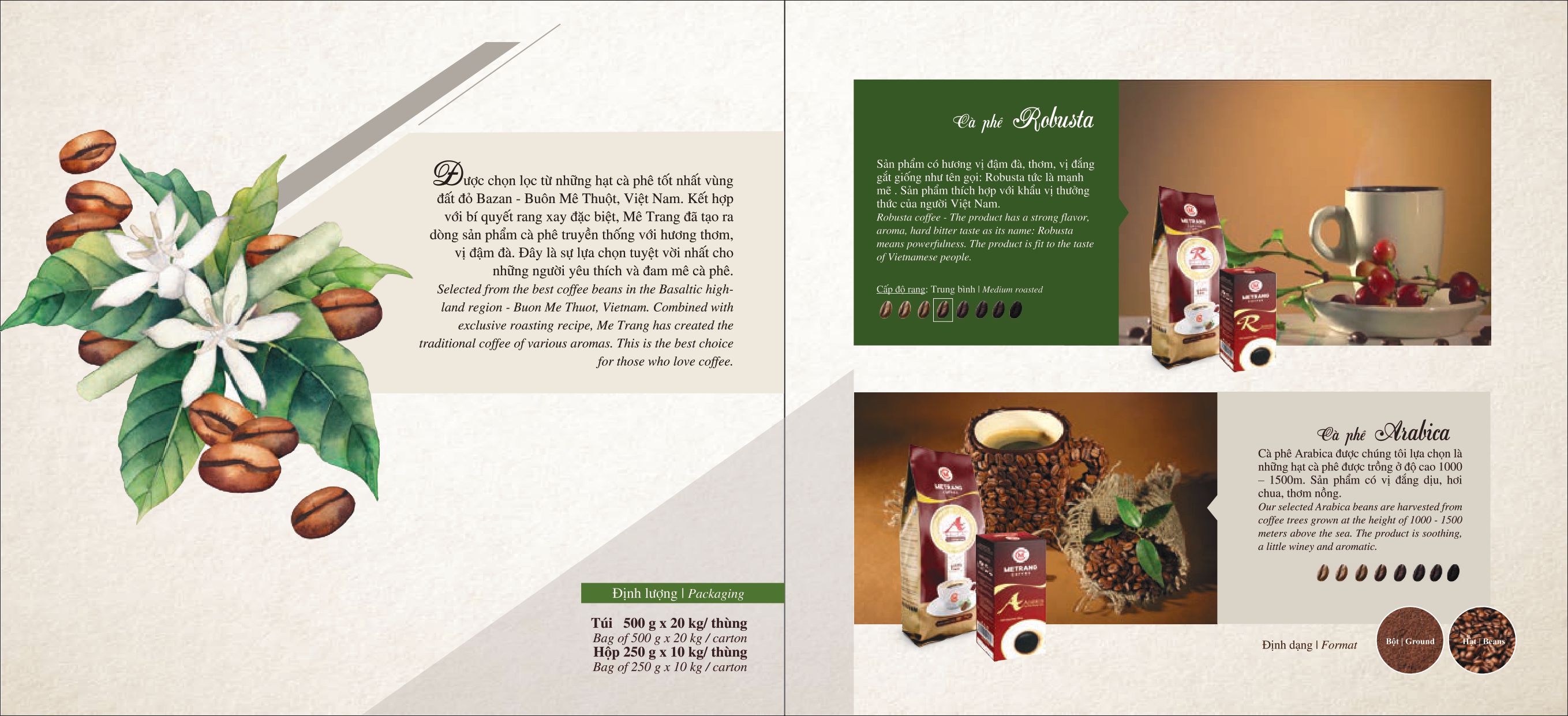 Cà phê Mê Trang; METRANG COFFEE; Metrang Coffee;
cà phê Việt Nam; cà phê mê trang; cà phê robusta; cà phê arabica; cà phê hạt; cà phê pha máy; cà phê bột; cà phê sạch; cà phê cao cấp; cà phê hòa tan; cà phê hút chân không; cà phê đặc sản; cà phê chế biến ướt; OEM coffee; ODM coffee