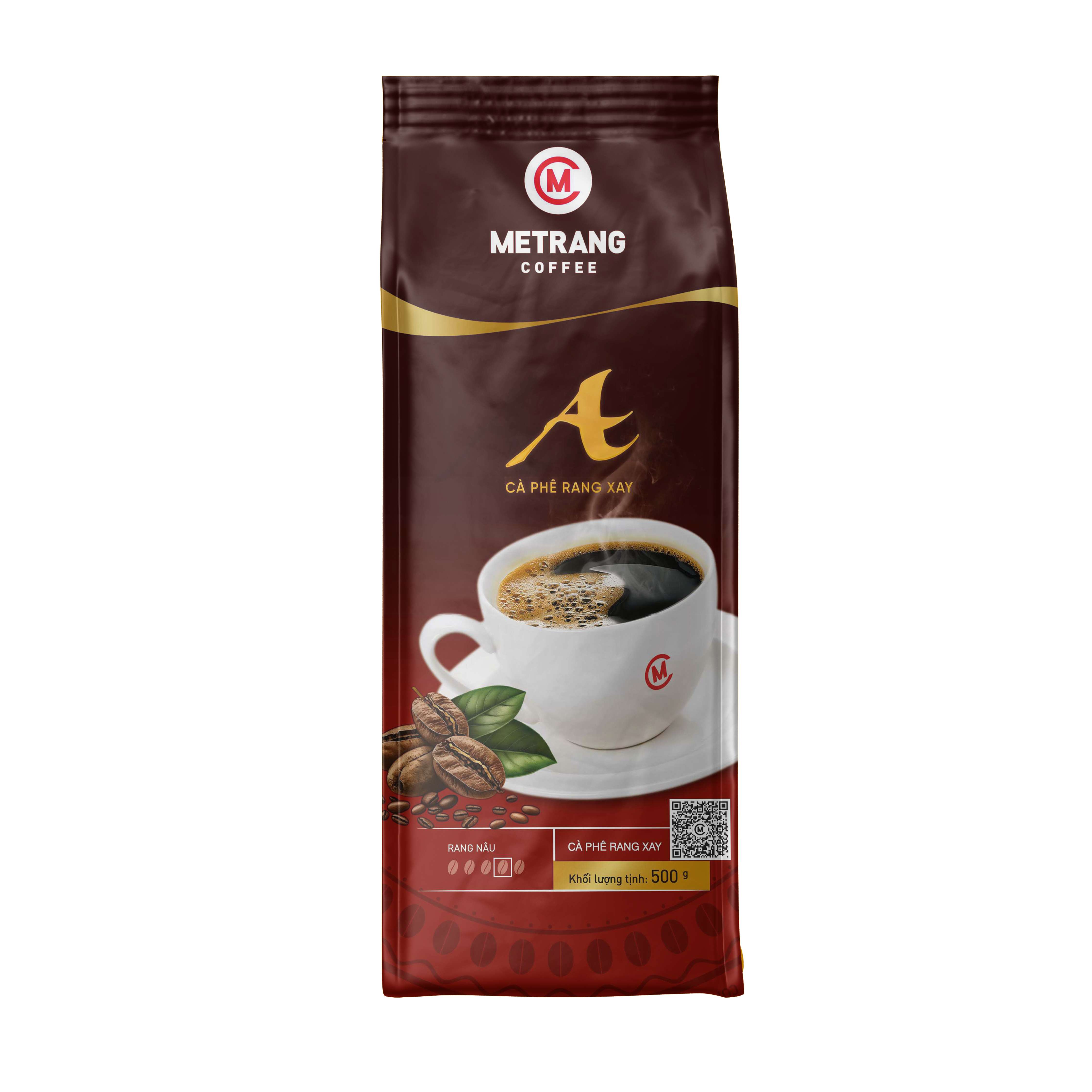 Cà phê Mê Trang Arabica (A) - Túi bột 500g