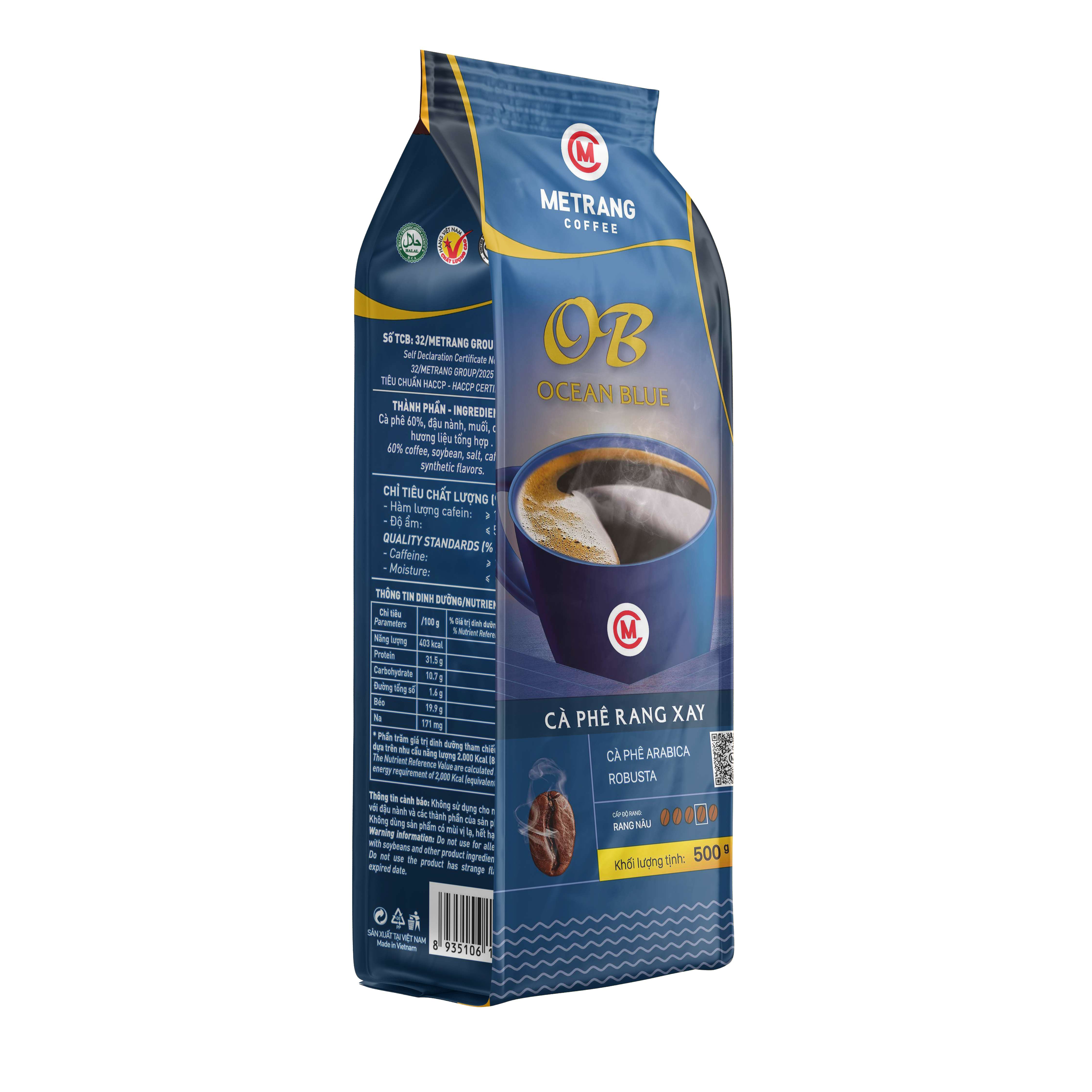 Cà phê Ocean Blue bột (Ocean Blue Ground coffee)
