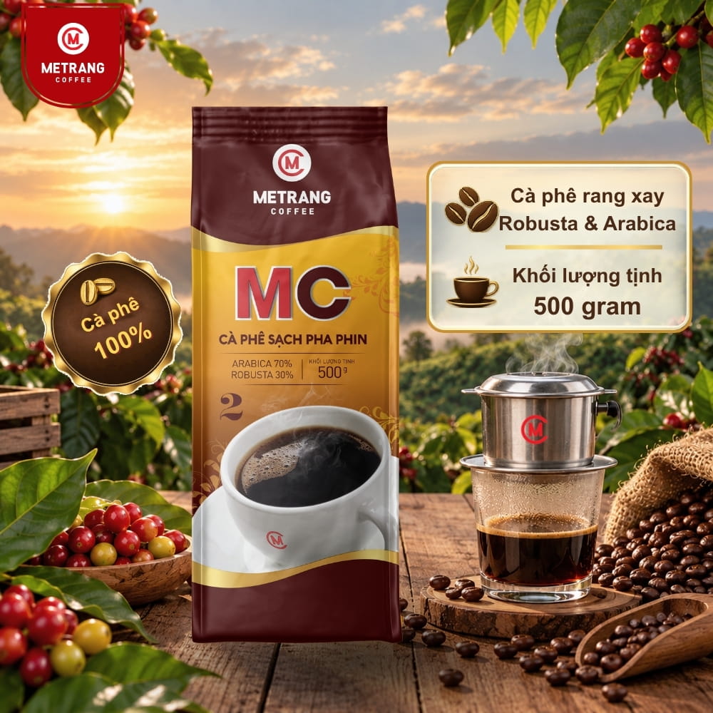 Cà phê bột MC2 (MC2 ground coffee)