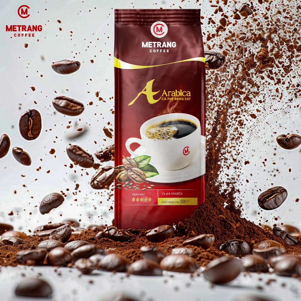 Cà phê Mê Trang Arabica (A) - Túi bột 500g