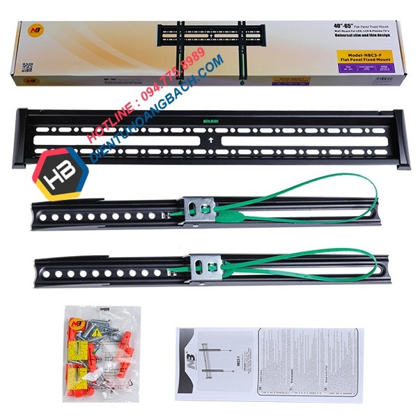 Giá treo tivi LCD NBC3F (40" - 65")