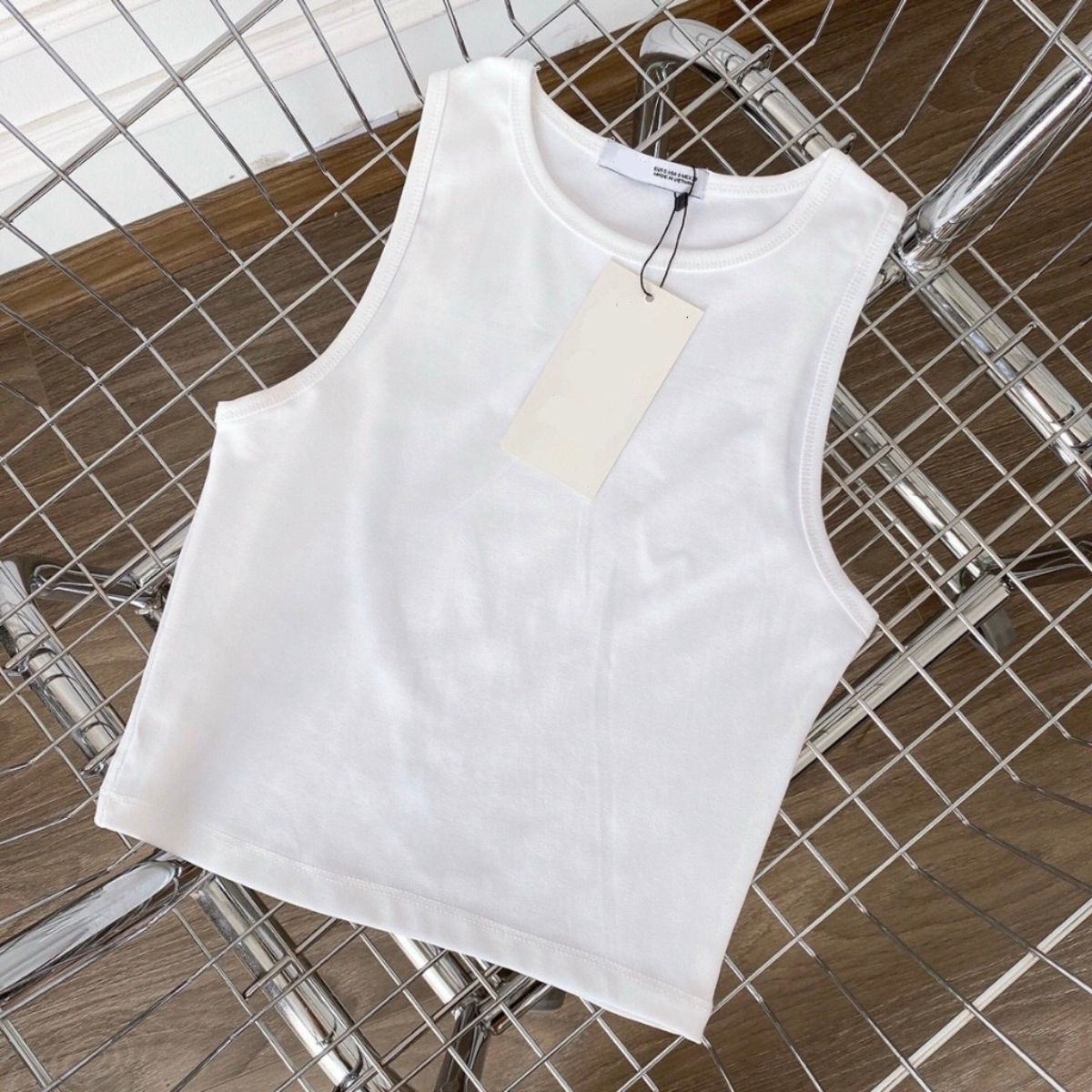 Áo tank top nữ chất borib CAO CẤP co giãn tốt áo ba lỗ thể thao bigsize ELY206A