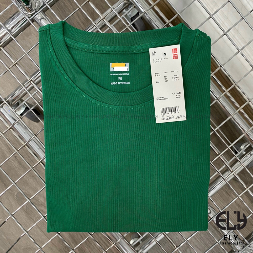 Áo phông nữ ELY dài tay dáng ôm body thun cotton trơn HÀNG DÀY CAO CẤP cổ tròn màu đen trắng nâu xanh ELY235