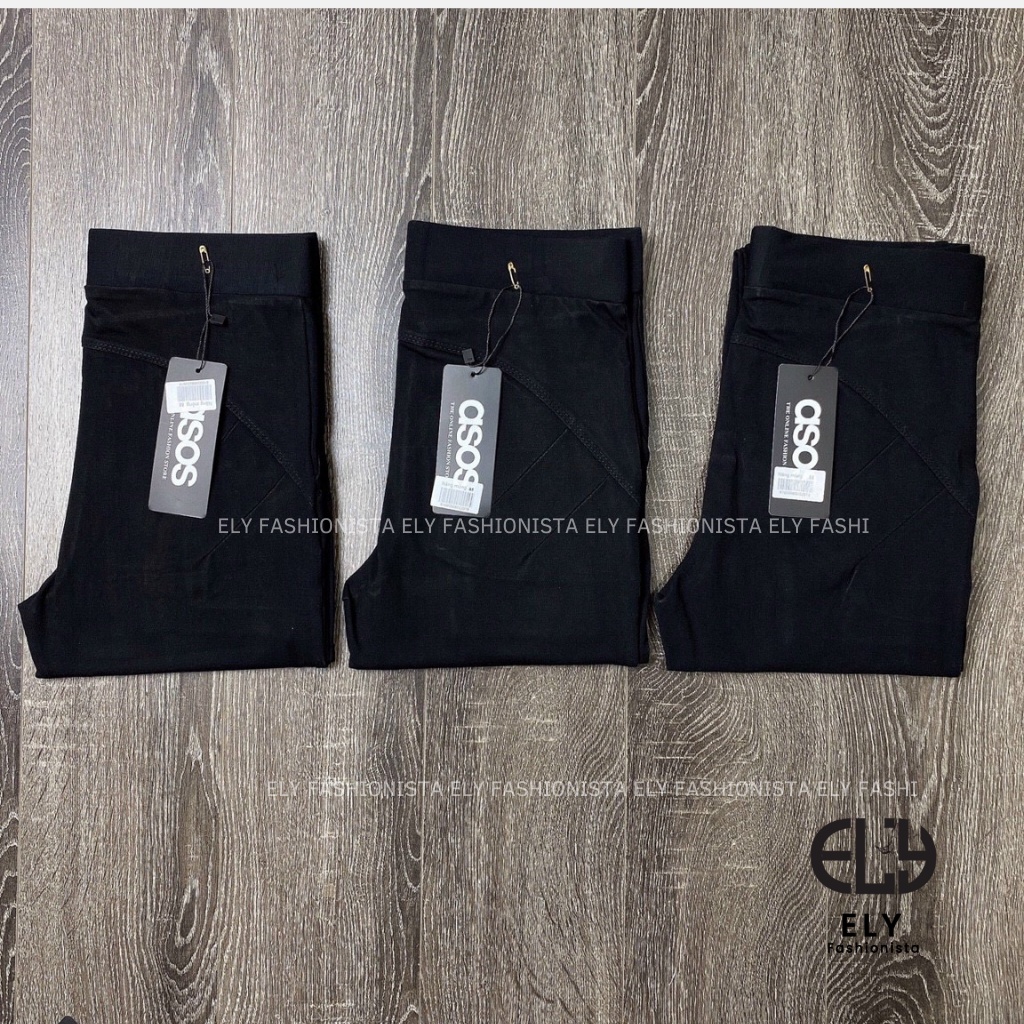 Quần legging nữ dài nâng mông lưng cạp cao giữ nhiệt leggin thun ôm bó vải dày đanh vải ELY239