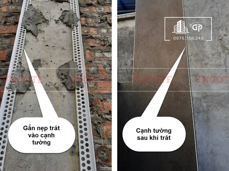 Nẹp trát góc tường TG-10G