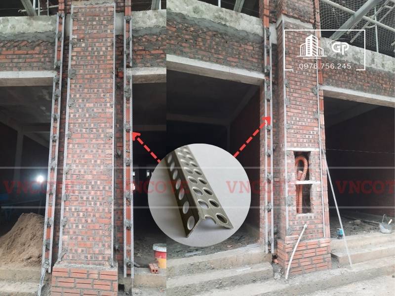 Nẹp trát góc tường TG-10G