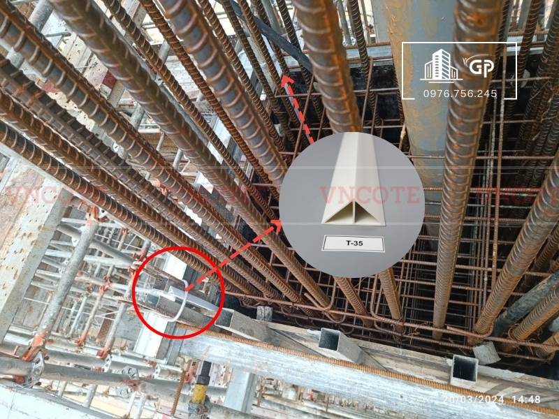 Công trình sử dụng nẹp T35