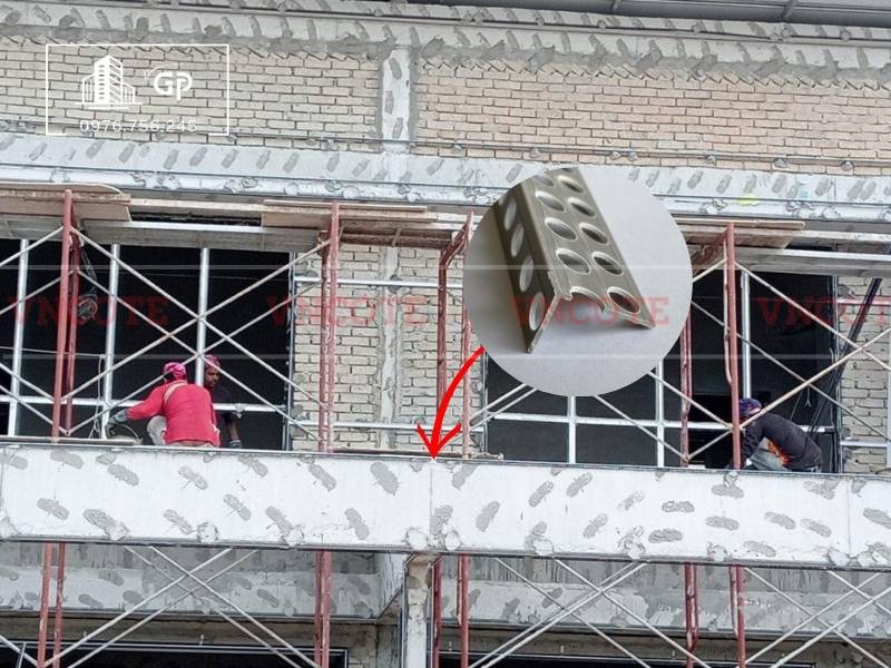 Nẹp trát góc tường TG-10G