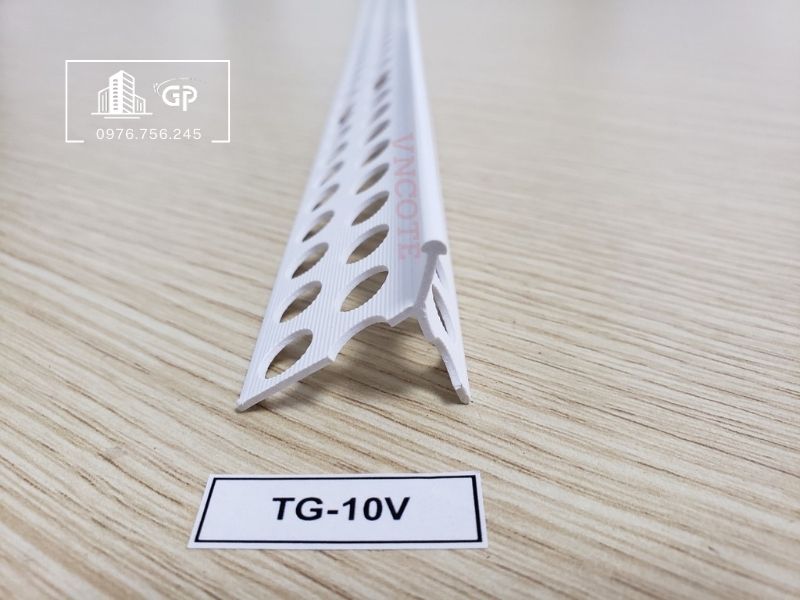 Nẹp nhựa trát góc TG10V