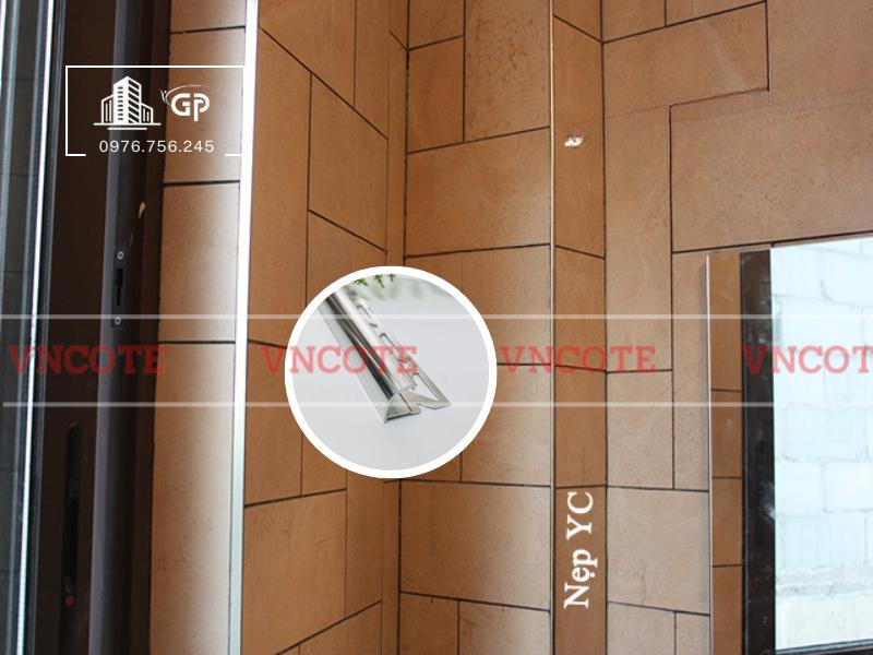 Nẹp trang trí góc tròn YC10