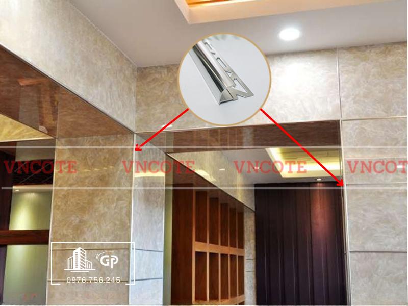 Nẹp trang trí góc tròn YC10