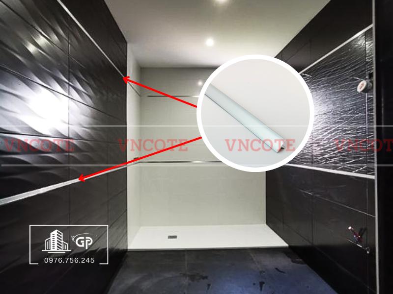 Nẹp nhôm T10 trắng mờ