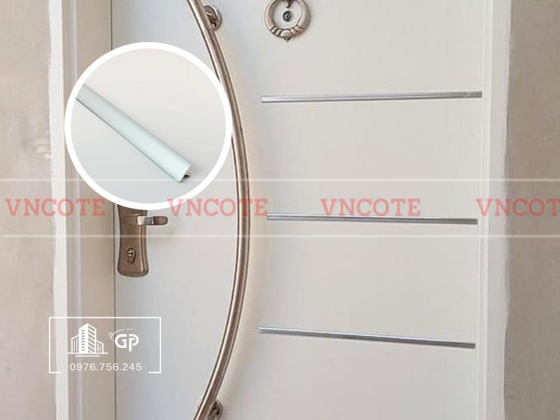 Nẹp nhôm T10 trắng mờ